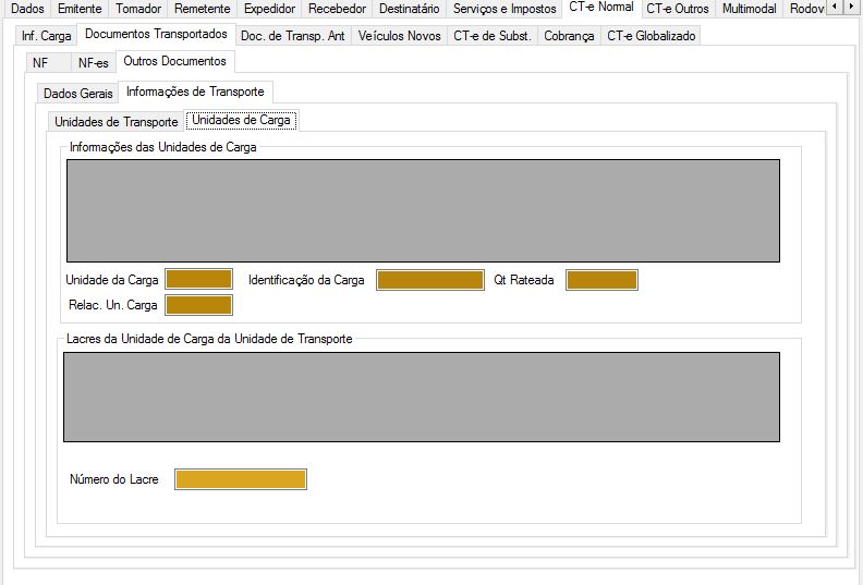 aba Unidades de CargaNFes200