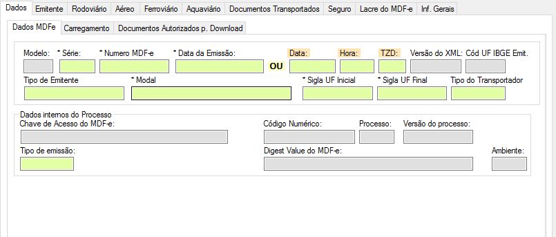 DadosMDFe